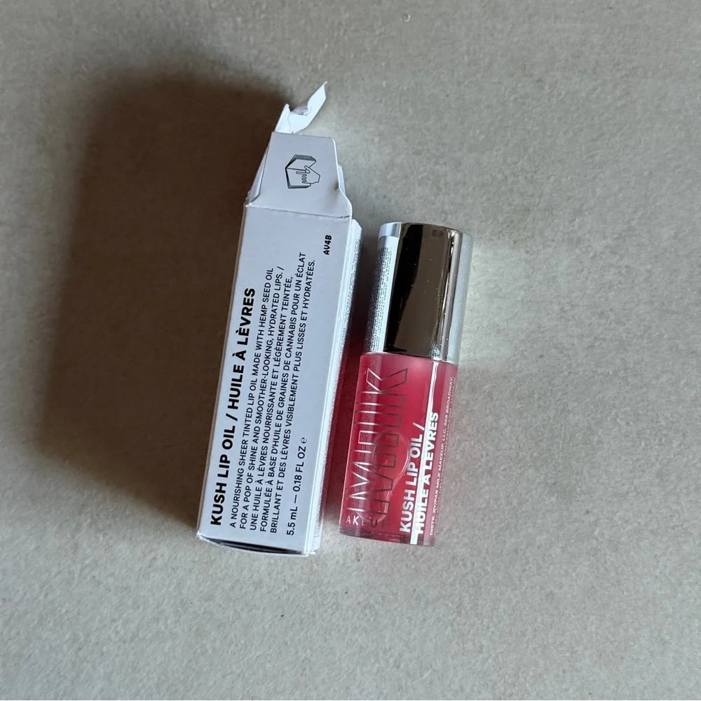 MILK Makeup Kush Lip Oil – Dream Machine Pink Glossy Conditioning Lip Oil